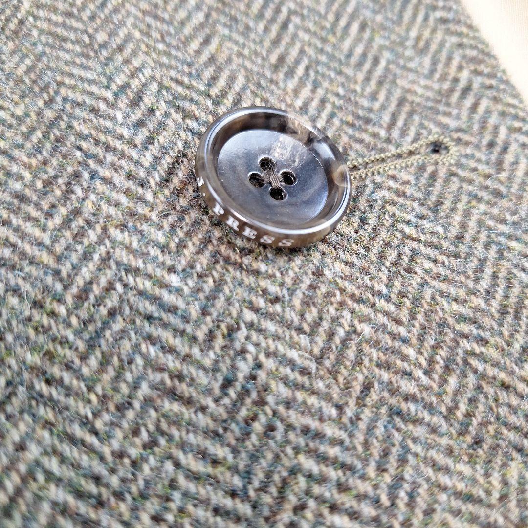 J.PRESS RADONOR ツイード　リバーシブル　ステンカラーコート　M