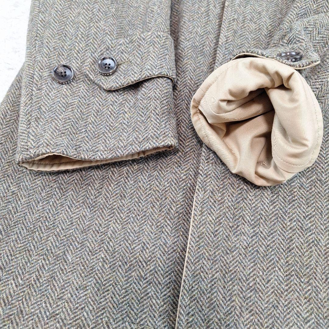 J.PRESS RADONOR ツイード　リバーシブル　ステンカラーコート　M