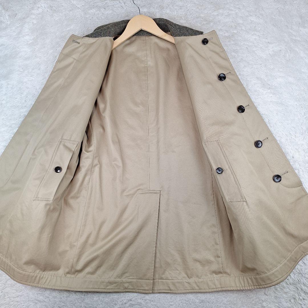 J.PRESS RADONOR ツイード　リバーシブル　ステンカラーコート　M