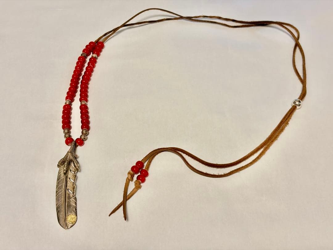 タディ&キング TADY&KING 特大フェザーネックレス ホワイトハーツセット