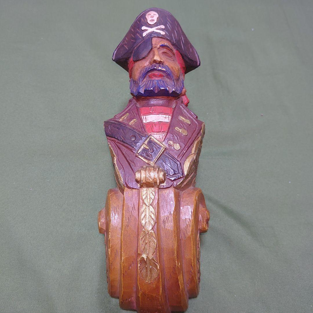 アンティーク 海賊船首像