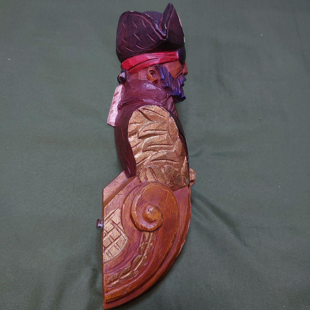 アンティーク 海賊船首像