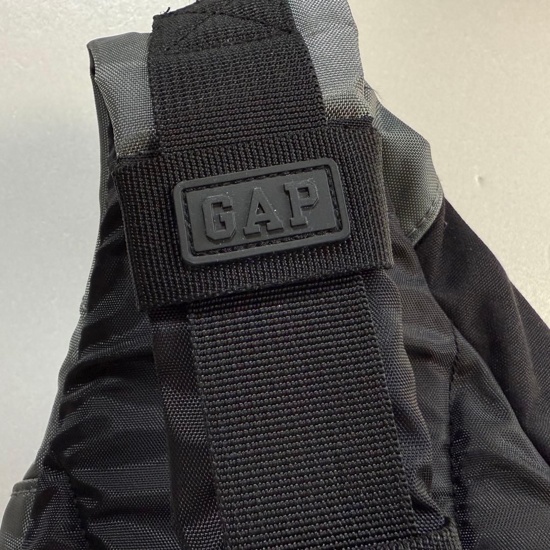 GAP y2k スリングショルダーバッグ グレー 00s
