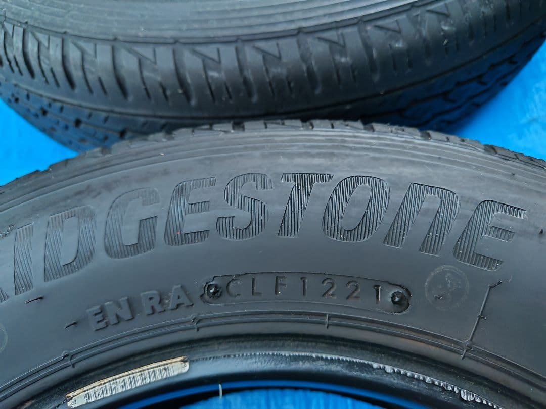 145/80R12・LT、ブリジストン・K370、4本、軽トラ用ノーマルタイヤ