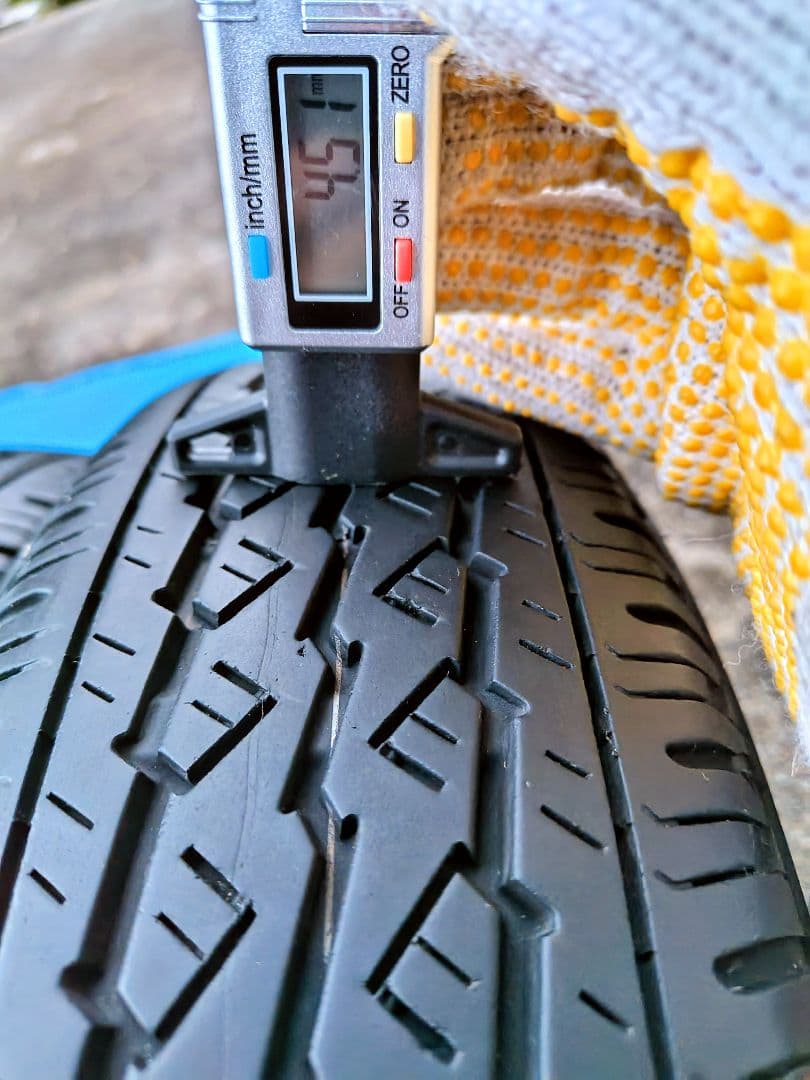 145/80R12・LT、ブリジストン・K370、4本、軽トラ用ノーマルタイヤ