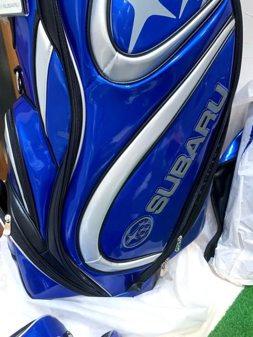 希少　新品未使用　限定　スバル　キャディバッグ　ヘッドカバー