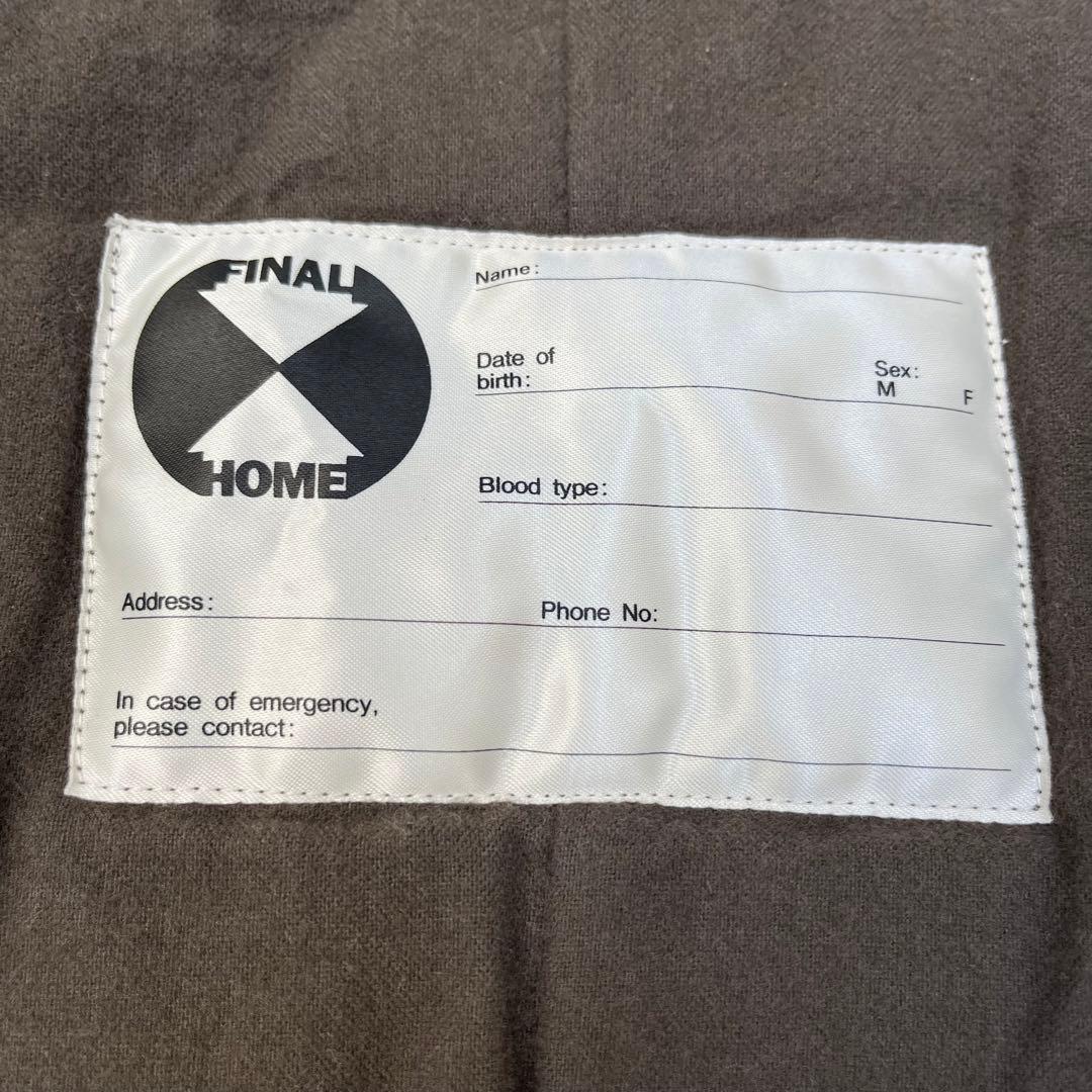 FINAL  90's アーカイブ　中綿ジャケット　ドローコード有