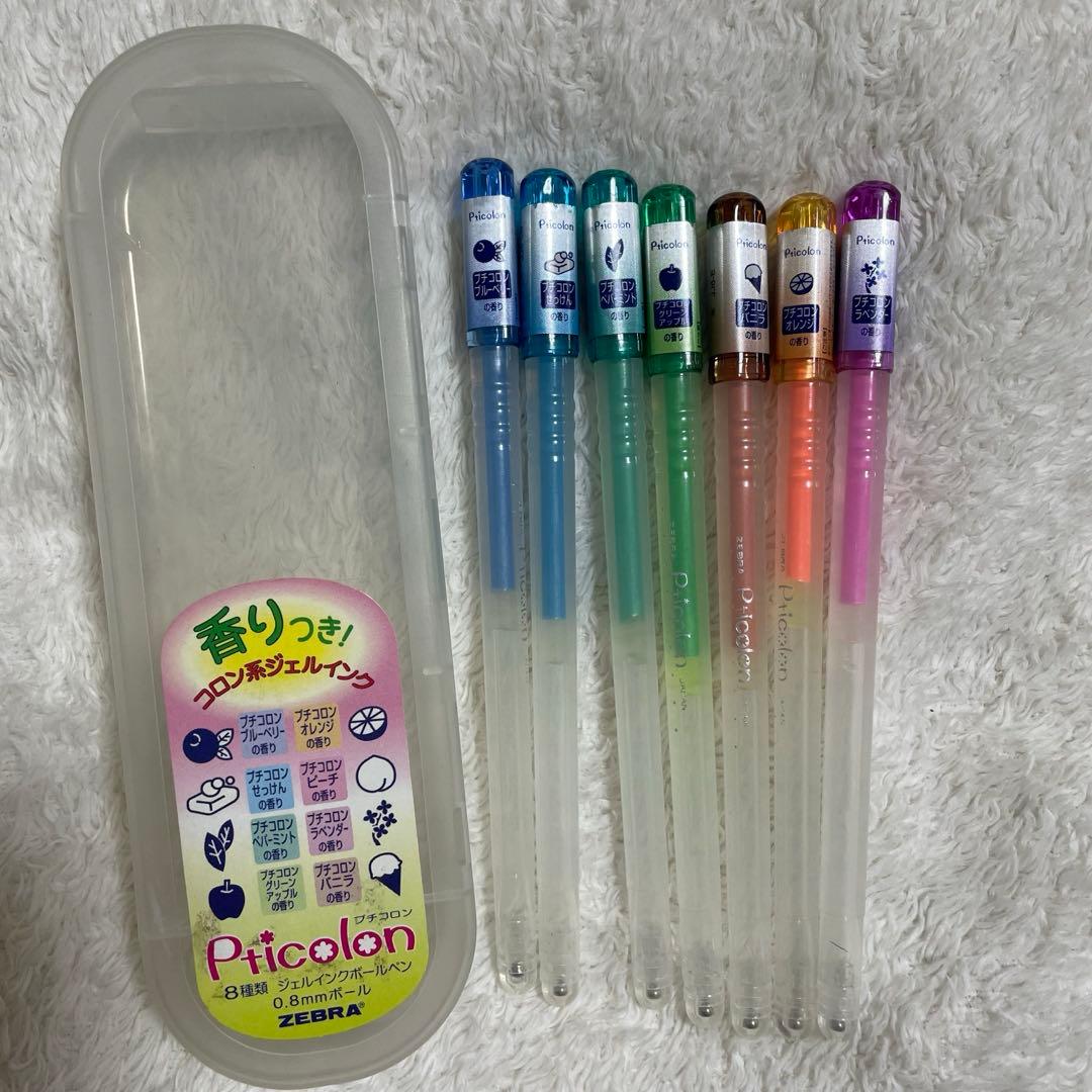 プチコロン　ジェルインクボールペン8本セット