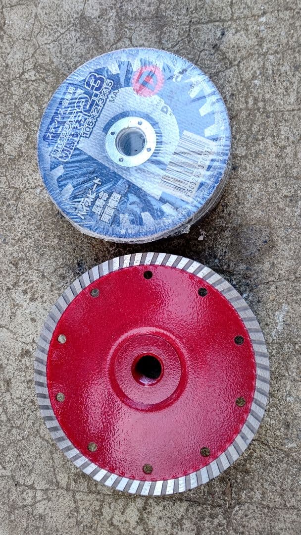 ネジピタ、切断砥石新品