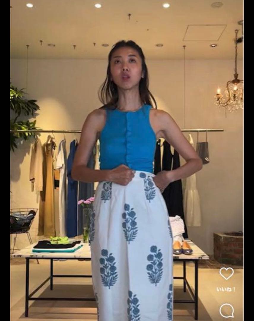 トップス AURALEE ORGANIC SOFT RIB TANK TOP