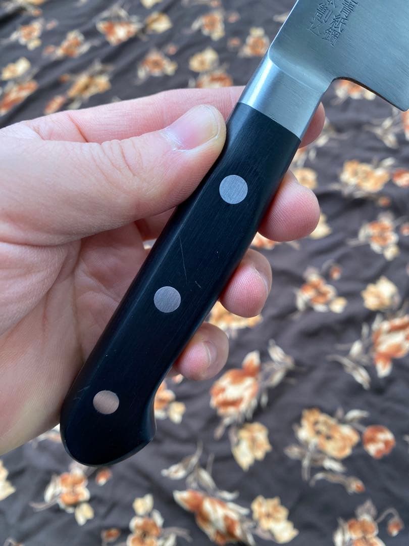 天味寿楽 牛刀 包丁 長尾包丁製作所 青紙鋼 180mm