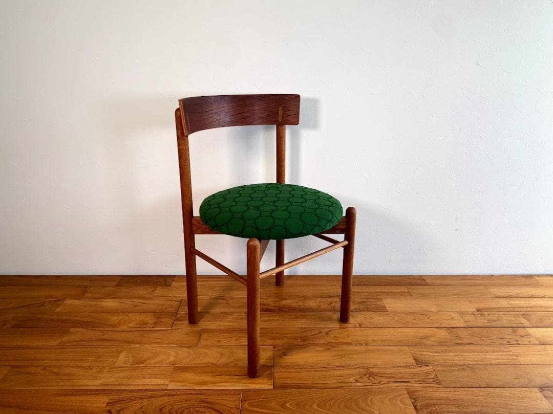 最終 希少 70s 山口木材工芸 チーク×オーク ヴィンテージチェア 仕上済 ③