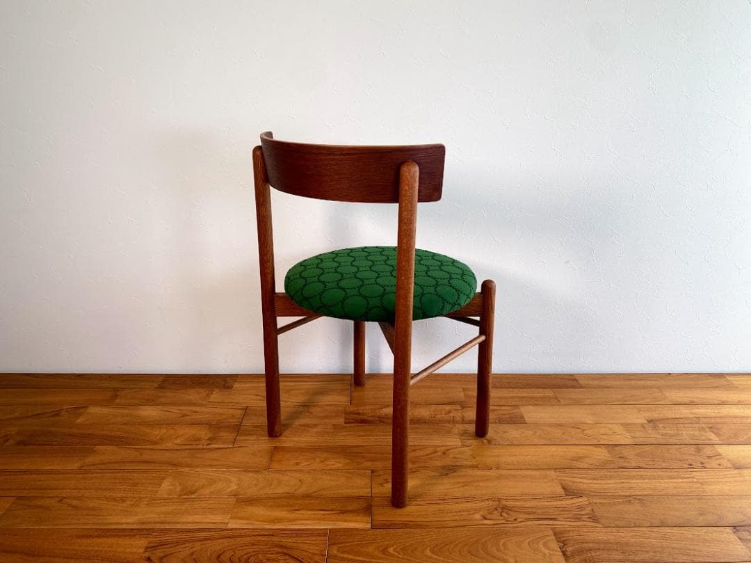 最終 希少 70s 山口木材工芸 チーク×オーク ヴィンテージチェア 仕上済 ③