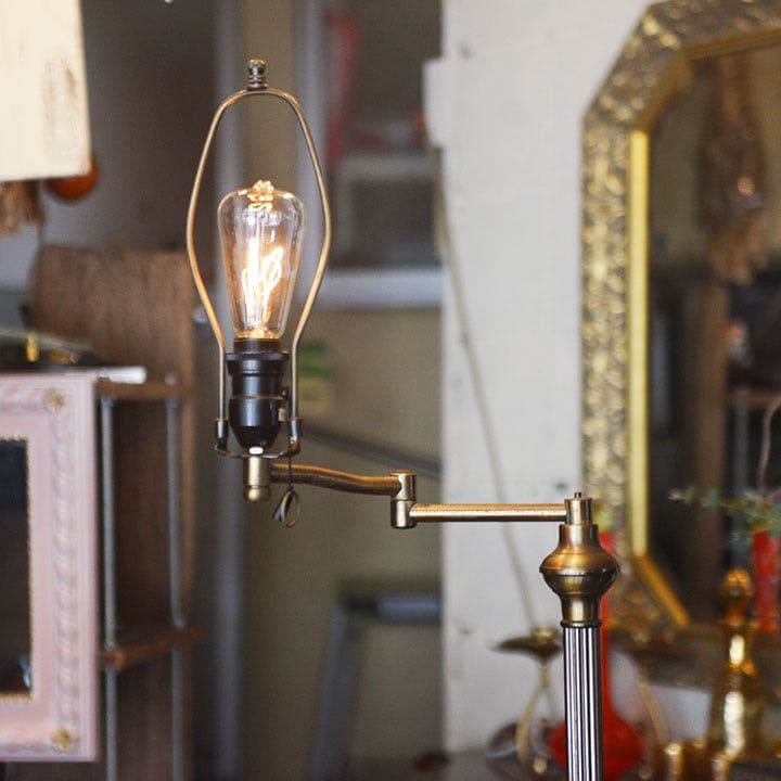 【大幅値引中】工業系 アンティーク インダストリアル系 大型 フロアスタンド照明