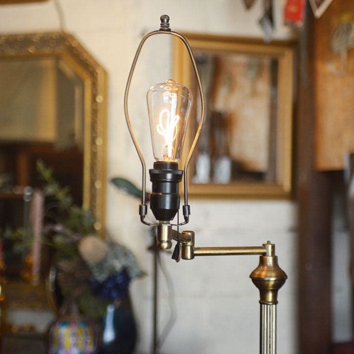 【大幅値引中】工業系 アンティーク インダストリアル系 大型 フロアスタンド照明