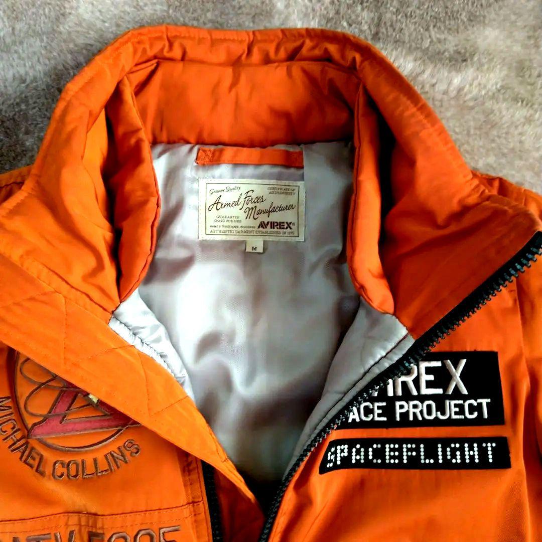 AVIREX アヴィレックス スペースプロジェクト オレンジ Mサイズ