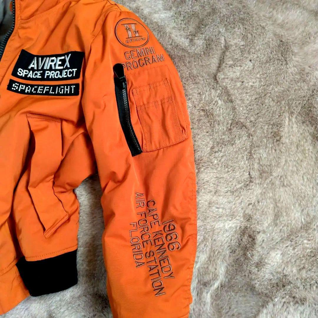 AVIREX アヴィレックス スペースプロジェクト オレンジ Mサイズ