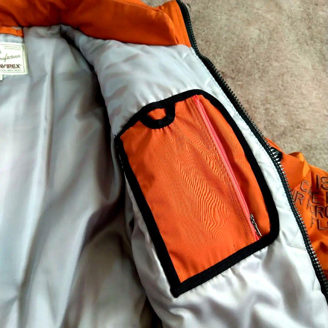 AVIREX アヴィレックス スペースプロジェクト オレンジ Mサイズ
