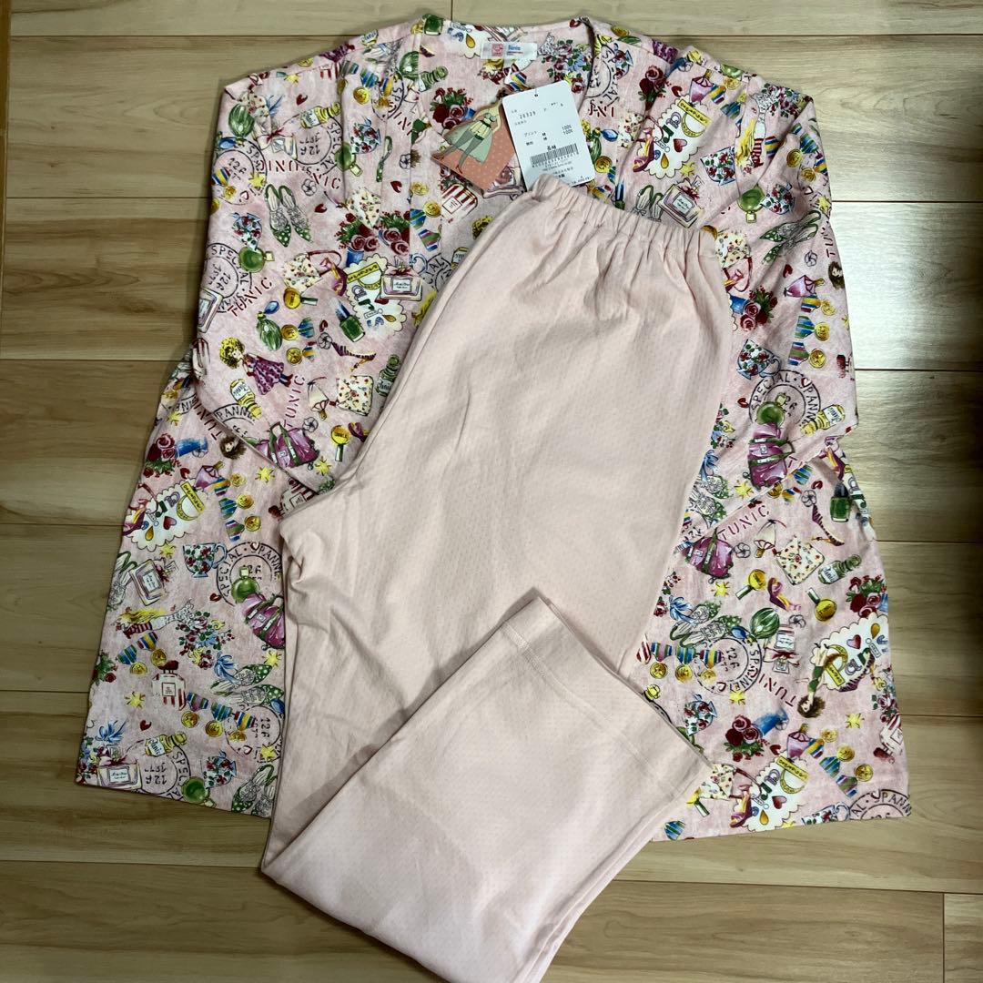 【新品タグ付】TUNIC☆鴨居羊子☆秋冬パジャマ☆綿100％