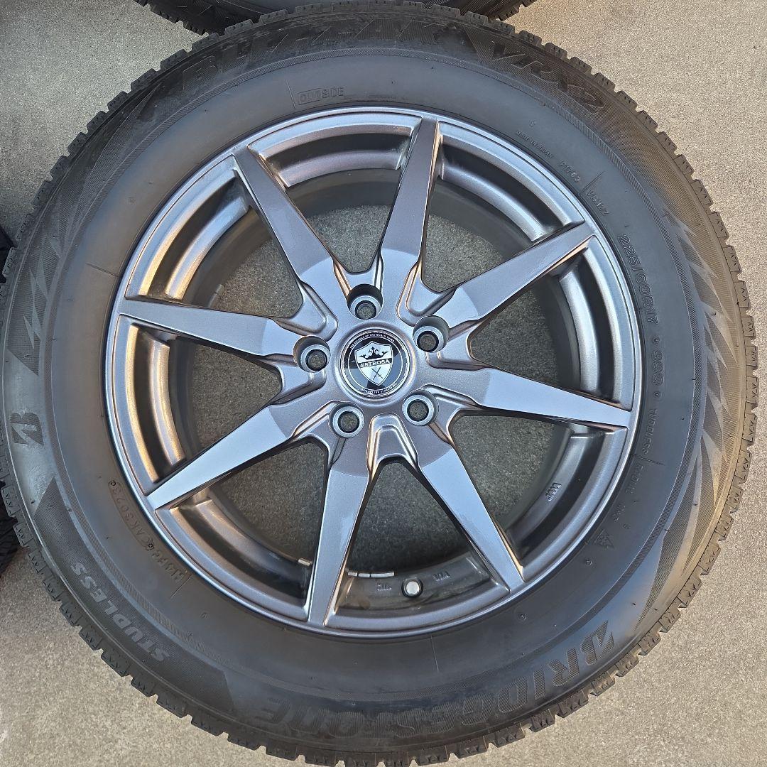 【虎狩り】30系アルファード スタッドレス ホイール付4本 BLIZZAK