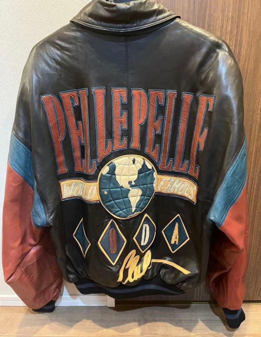 希少　pelle pelle ペレペレ　レザージャケット　42