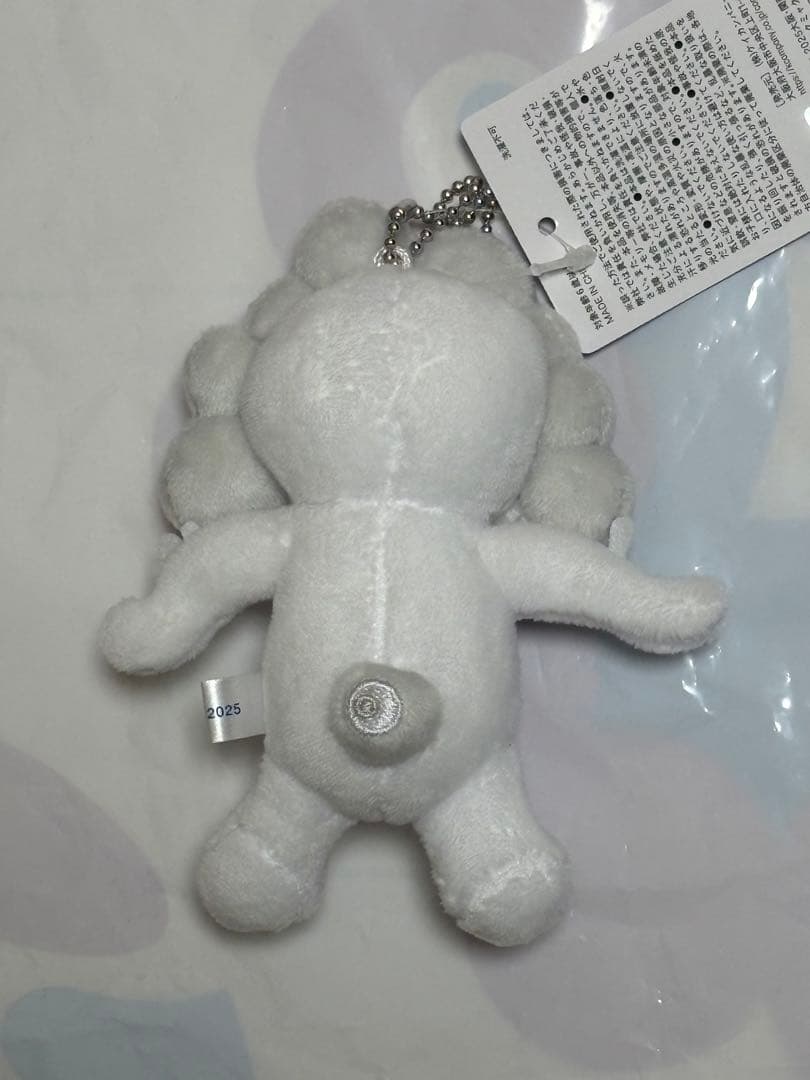 ミャクミャク　ボールチェーンマスコット（ホワイト）　B　白ミャクミャク