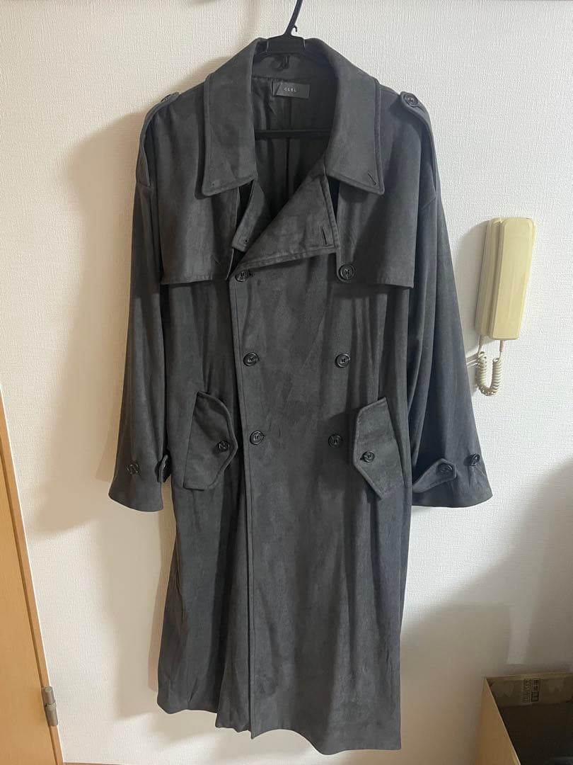CLEL ダブルテックフェード トレンチコート Lサイズ