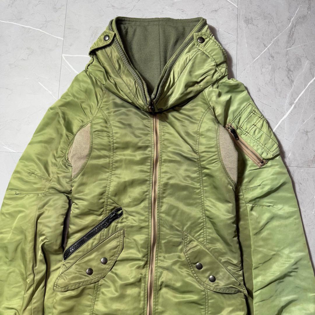 【Y2Kアーカイブ】L.G.B.　ルグランブルー　ミリタリーロング　BONO-4