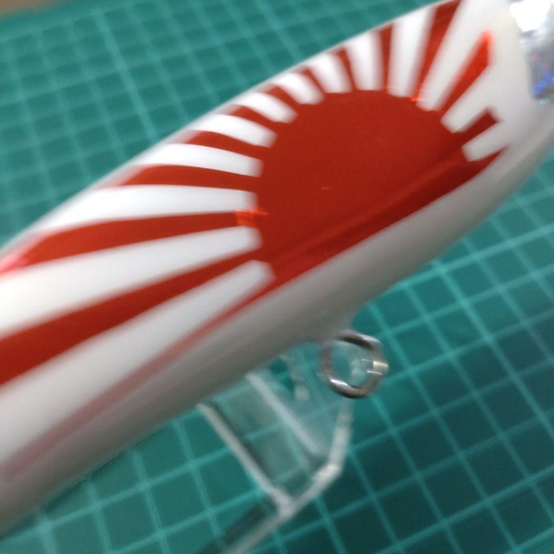 将栄丸　スライドダイバー190F ハンドメイドウッドルアー　シール浮きあり　B品