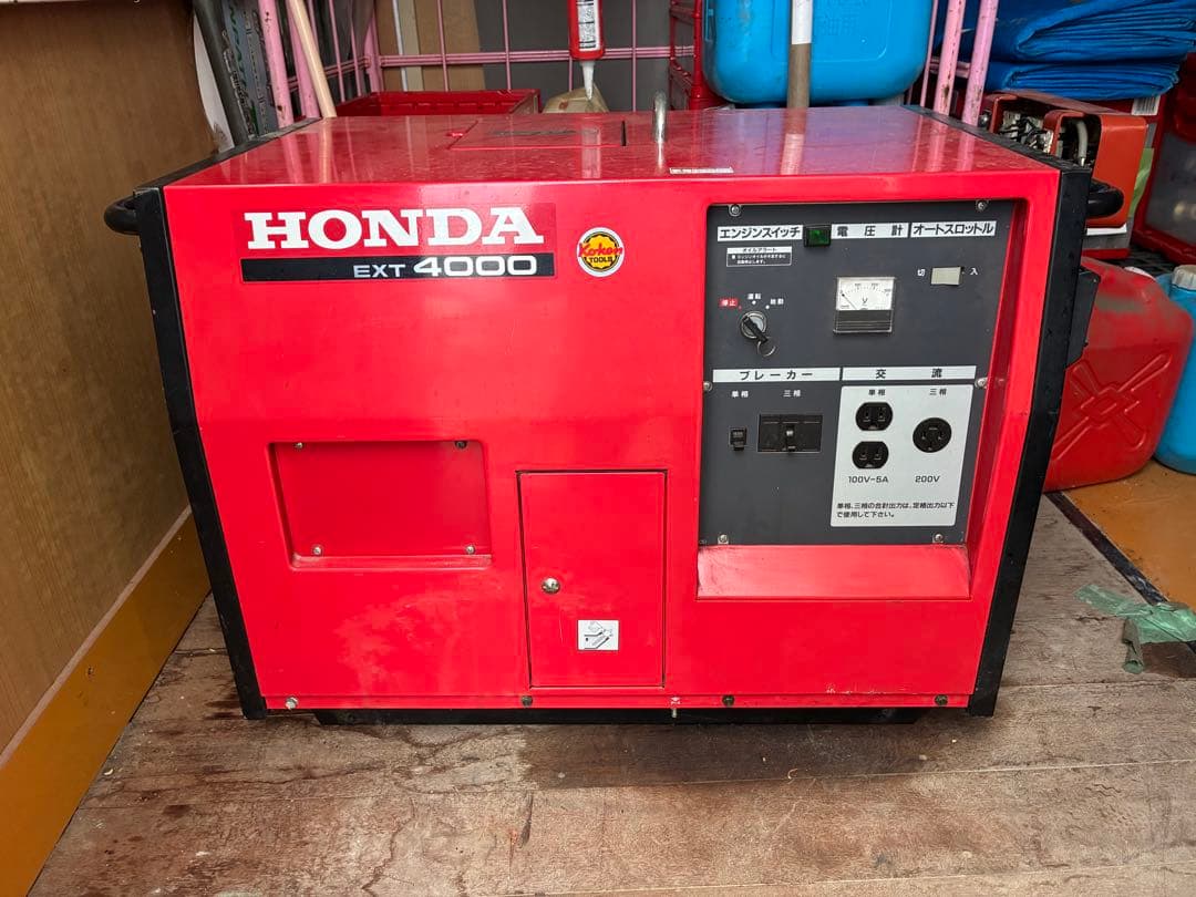 HONDA EXT 4000 発電機