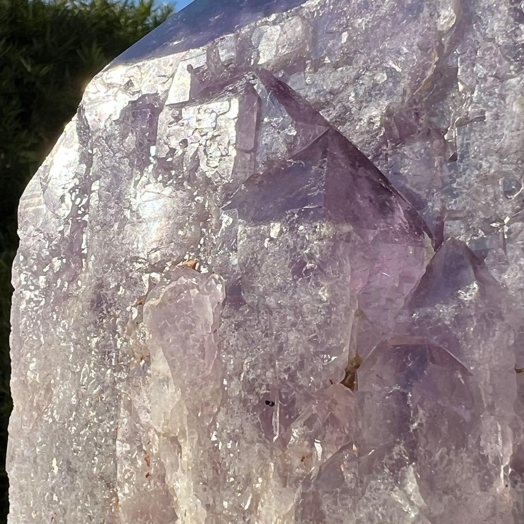 ✮超希少 超極大サイズ✮極上の逸品✮ボリビア産 アメジスト 六角柱 天然石 原石