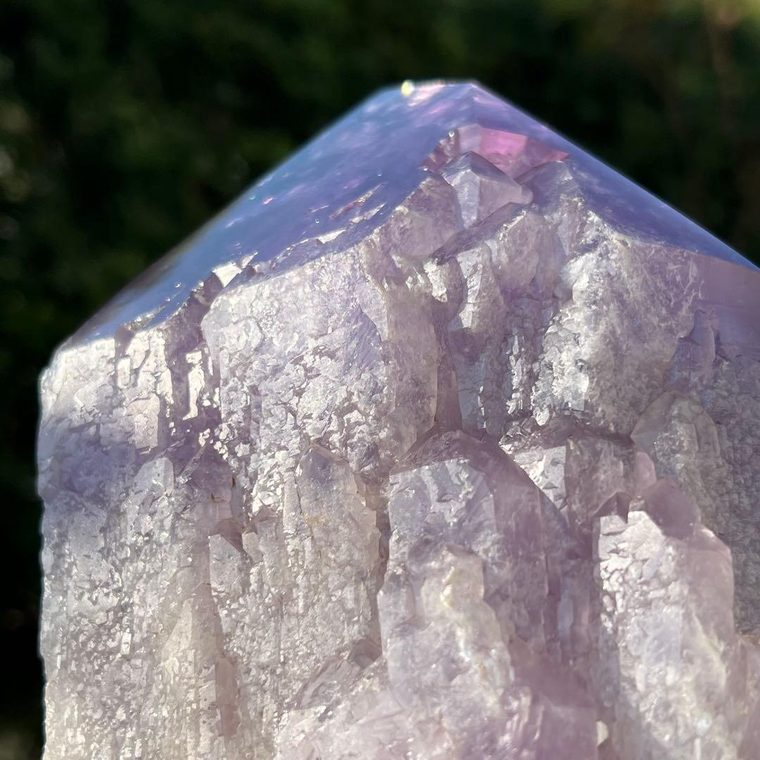 ✮超希少 超極大サイズ✮極上の逸品✮ボリビア産 アメジスト 六角柱 天然石 原石