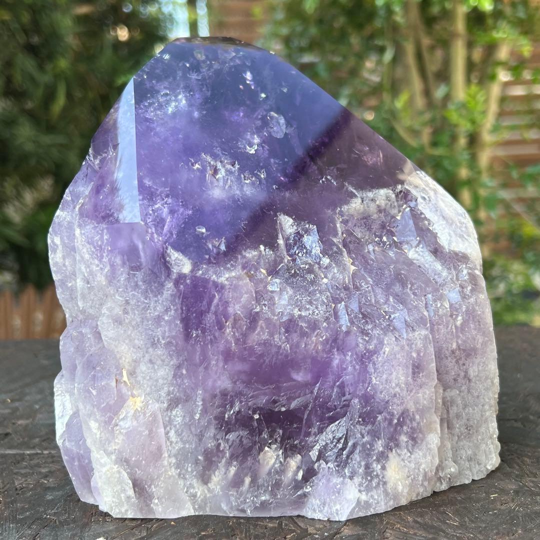 ✮超希少 超極大サイズ✮極上の逸品✮ボリビア産 アメジスト 六角柱 天然石 原石