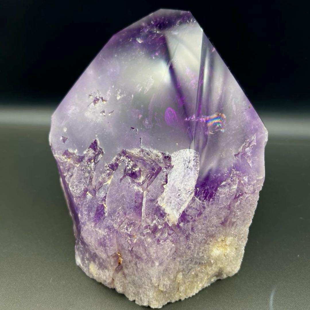 ✮超希少 超極大サイズ✮極上の逸品✮ボリビア産 アメジスト 六角柱 天然石 原石
