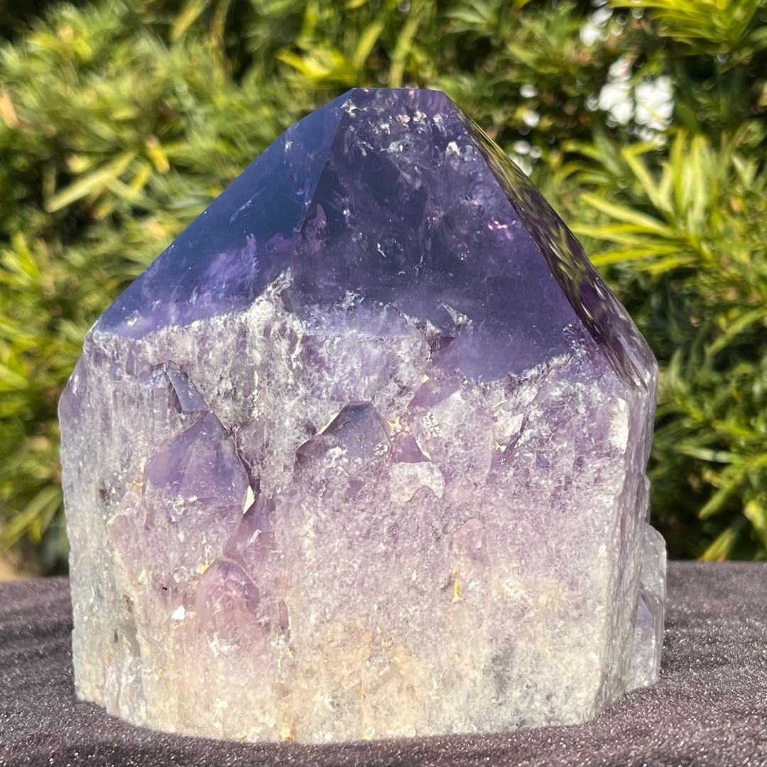 ✮超希少 超極大サイズ✮極上の逸品✮ボリビア産 アメジスト 六角柱 天然石 原石