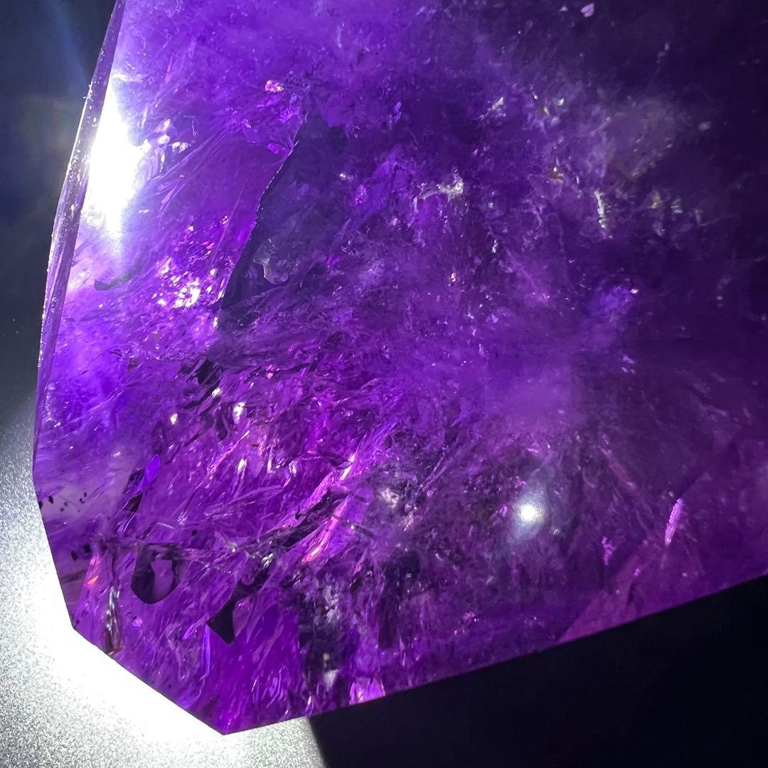 ✮超希少 超極大サイズ✮極上の逸品✮ボリビア産 アメジスト 六角柱 天然石 原石
