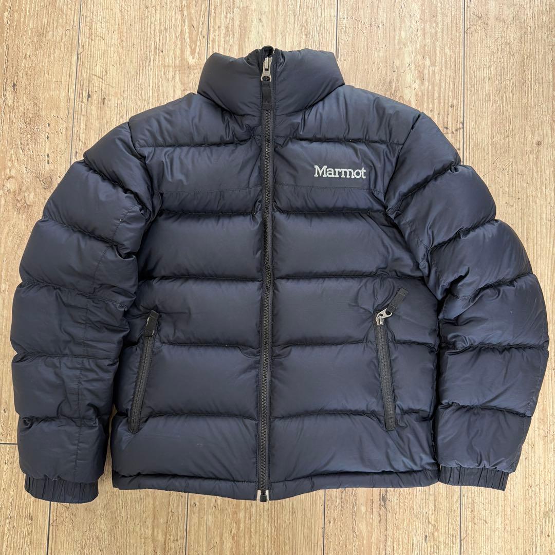 Marmot 650フィル ダウンジャケット ブラック　M 肉厚