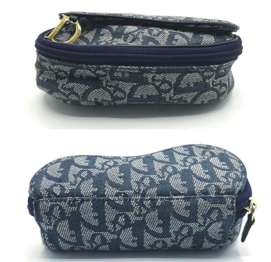 Christian Dior クリスチャンディオール トロッター サドルポーチ