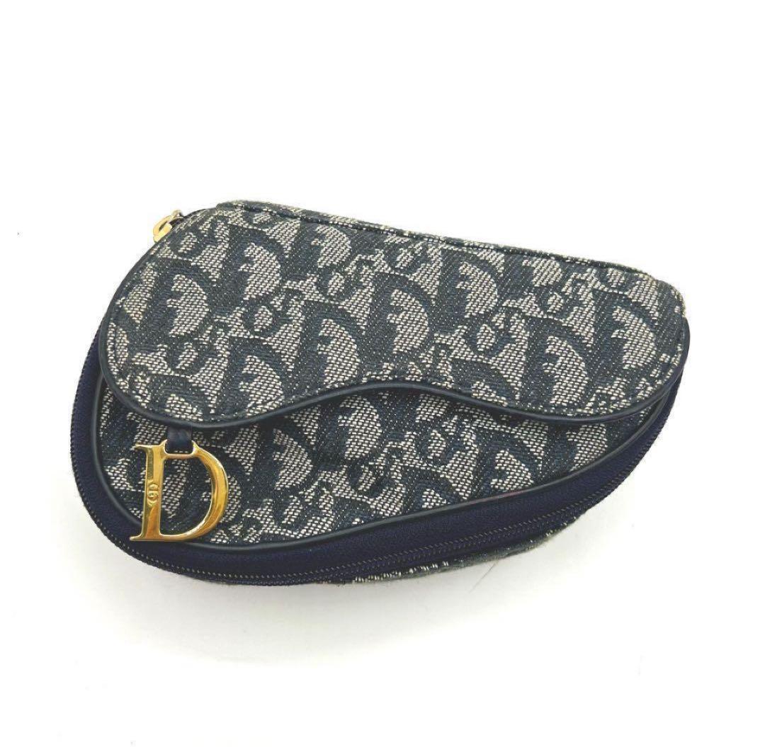 Christian Dior クリスチャンディオール トロッター サドルポーチ