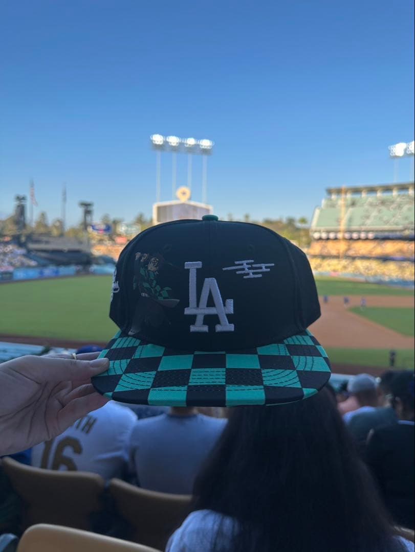 【鬼滅の刃コラボ】Los Angeles Dodgers球場配布キャップ 未使用