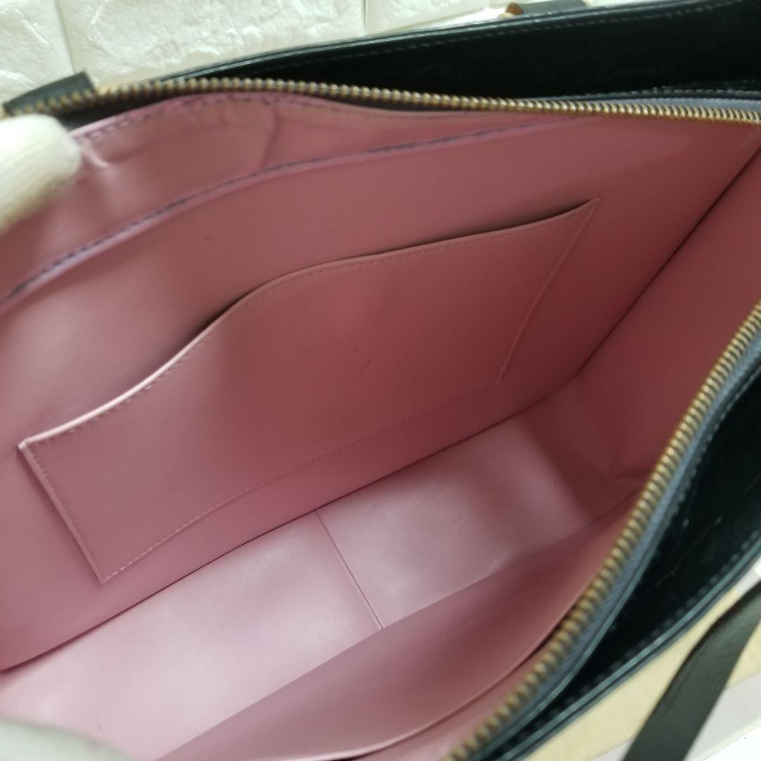 【きびちゃん】ルイヴィトン トートバッグ モノグラム ヴェルニ コロンバ