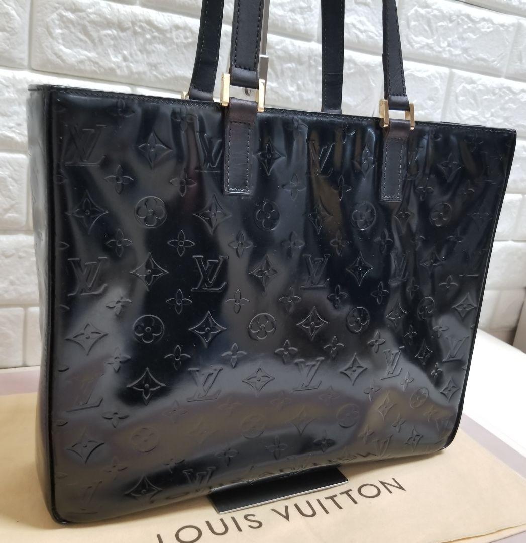 【きびちゃん】ルイヴィトン トートバッグ モノグラム ヴェルニ コロンバ