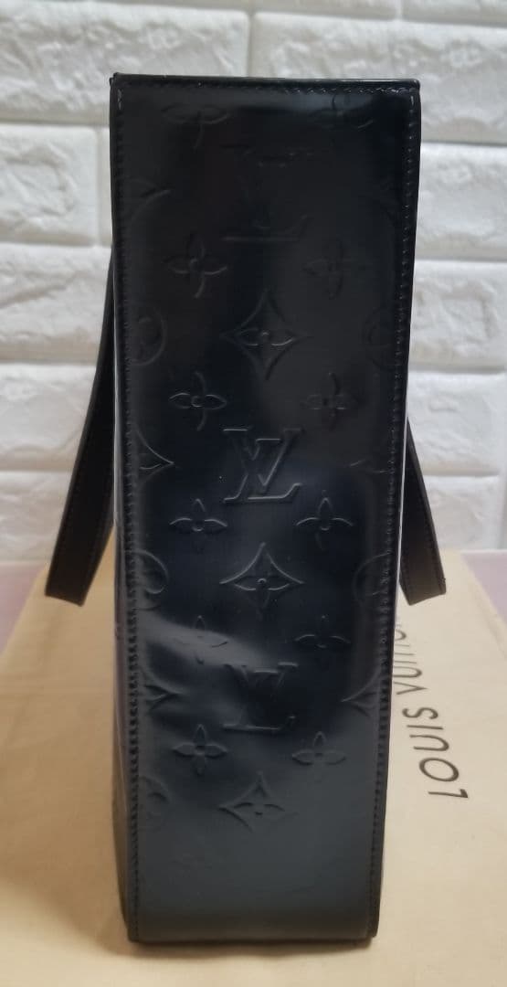 【きびちゃん】ルイヴィトン トートバッグ モノグラム ヴェルニ コロンバ