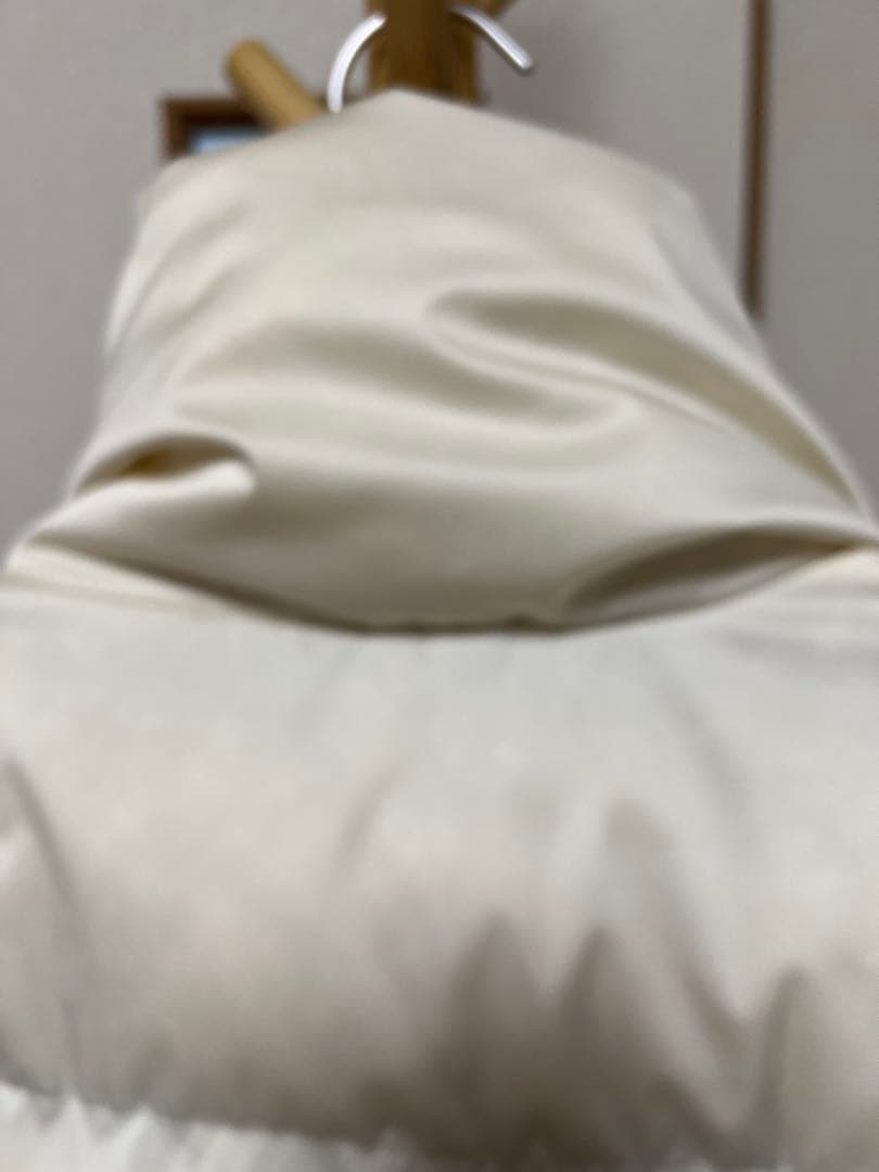 ダウンボリュームジャケット OFF WHITE UNIQLO➕J