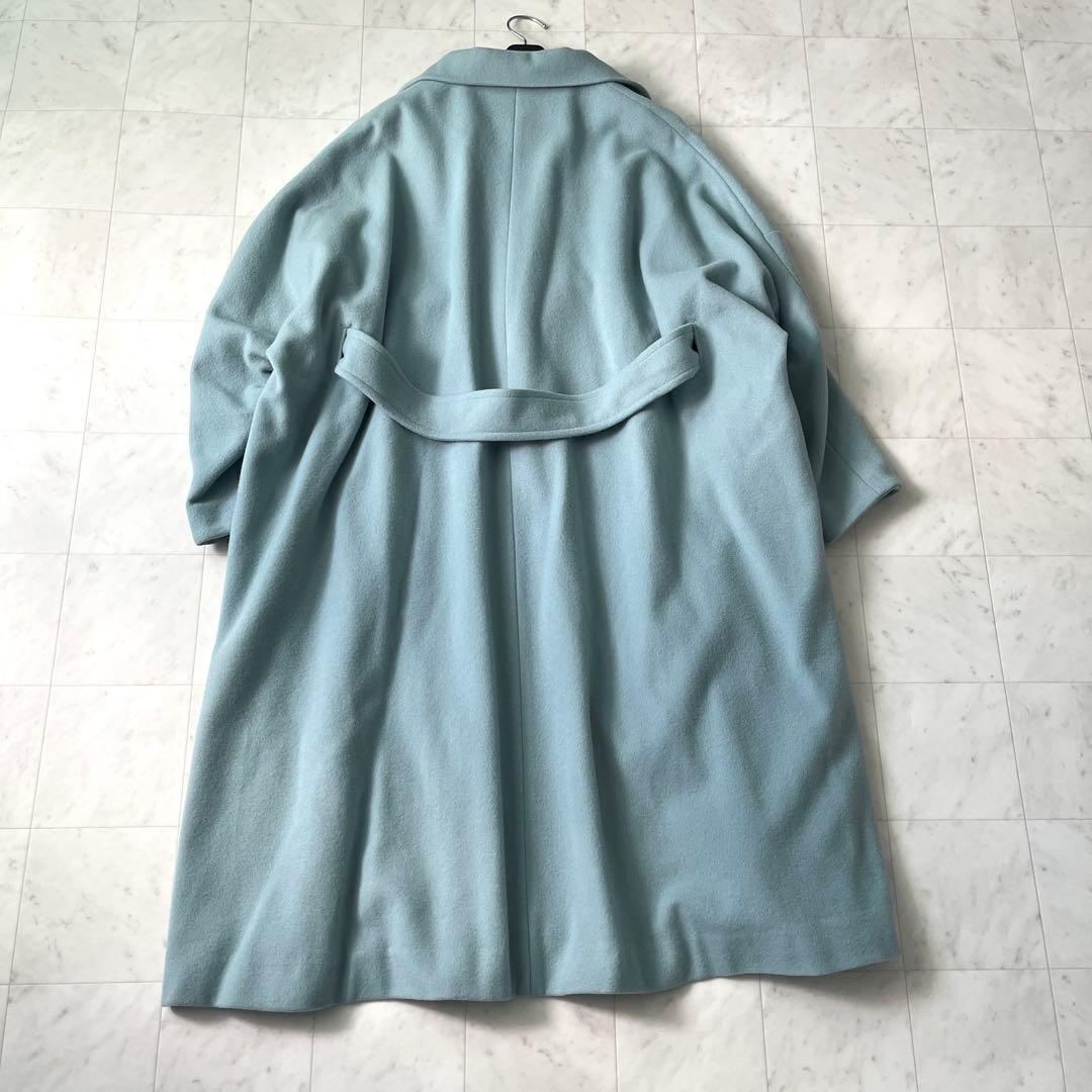 美品♡ヴァシュモン オーバーサイズコート ロングコート チェスター ベルト