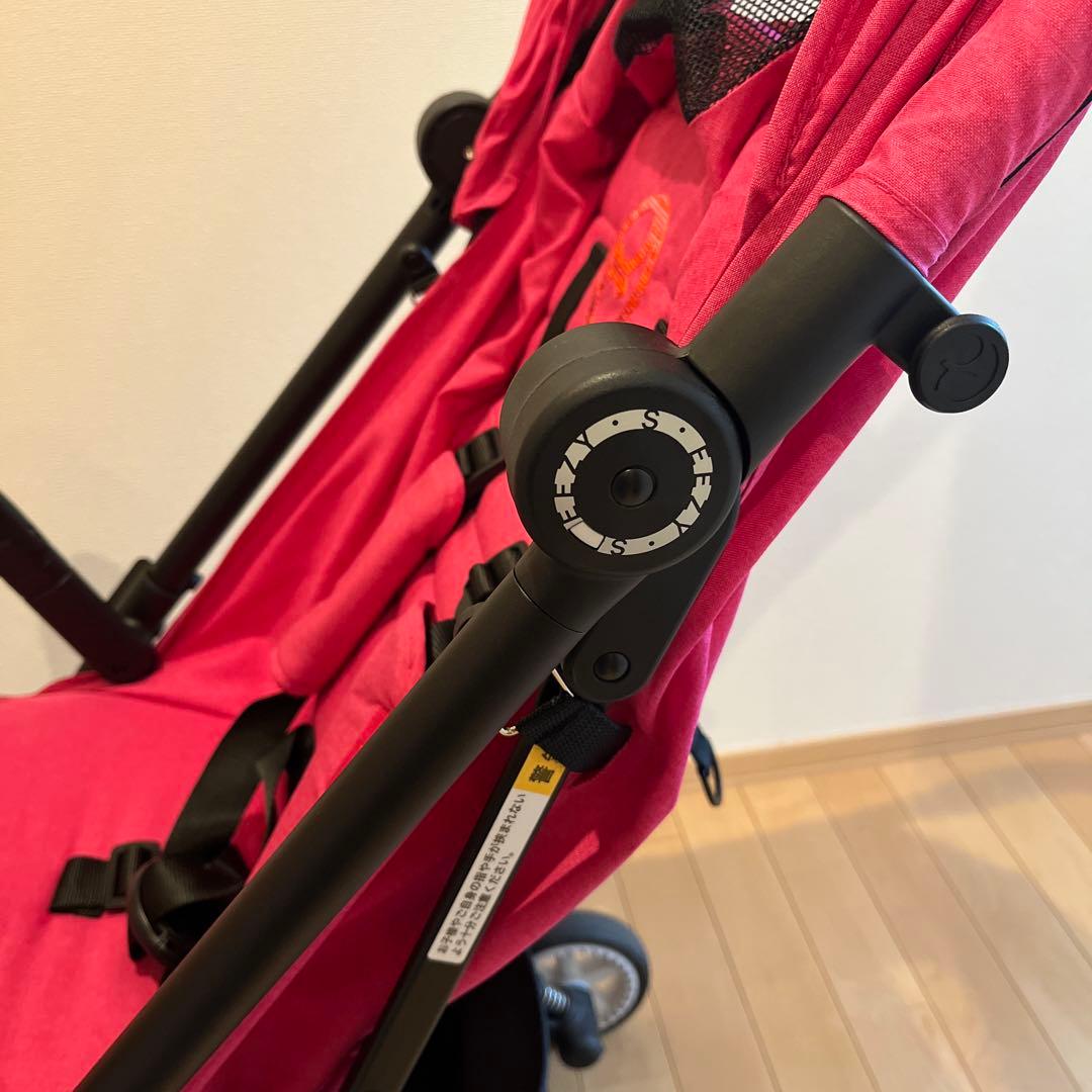 美品　cybex EEZY S パッションピンク ベビーカー　5点セット
