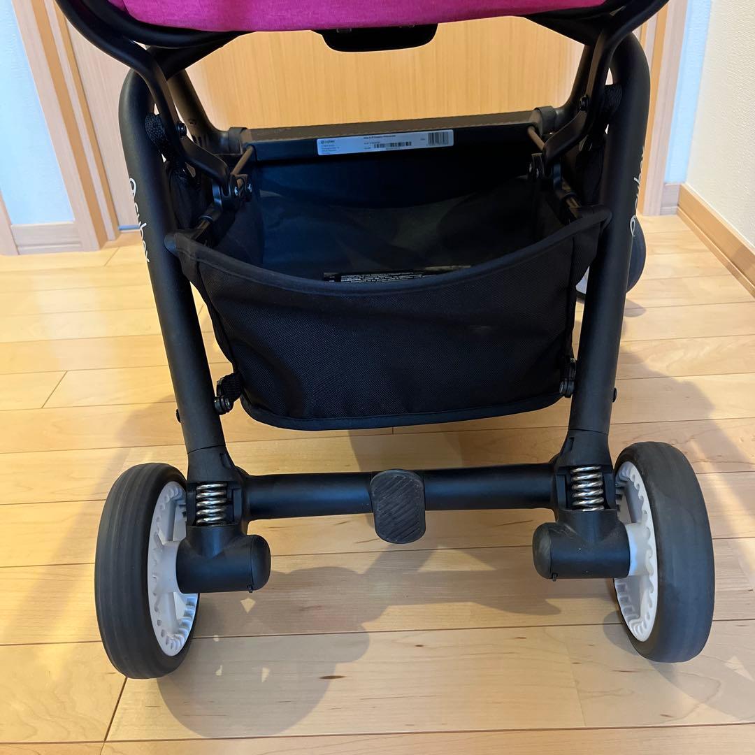 美品　cybex EEZY S パッションピンク ベビーカー　5点セット