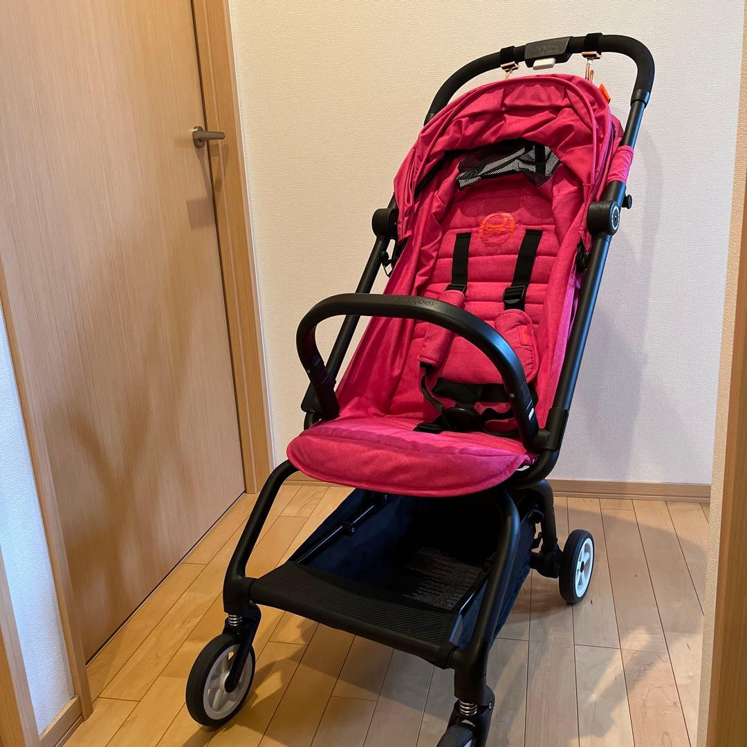 美品　cybex EEZY S パッションピンク ベビーカー　5点セット