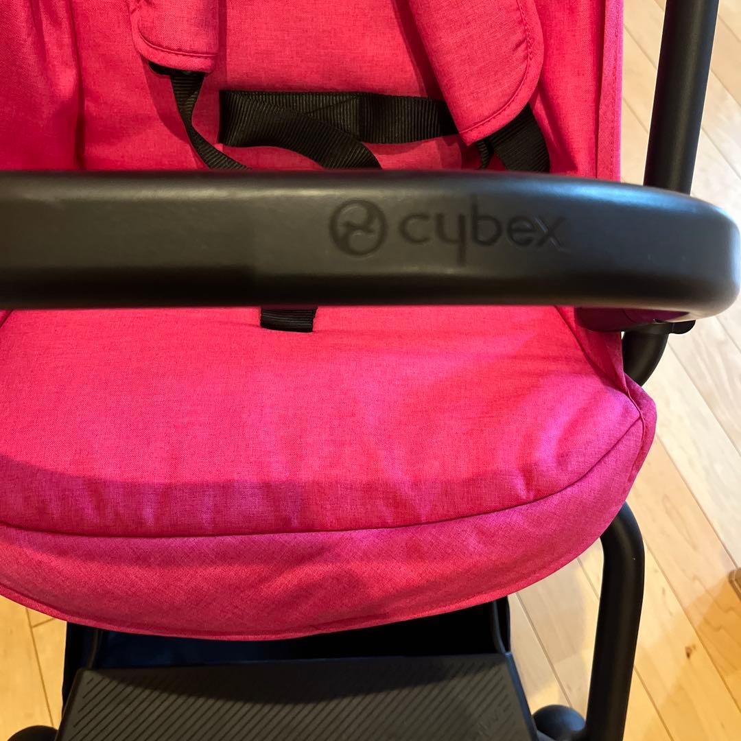 美品　cybex EEZY S パッションピンク ベビーカー　5点セット