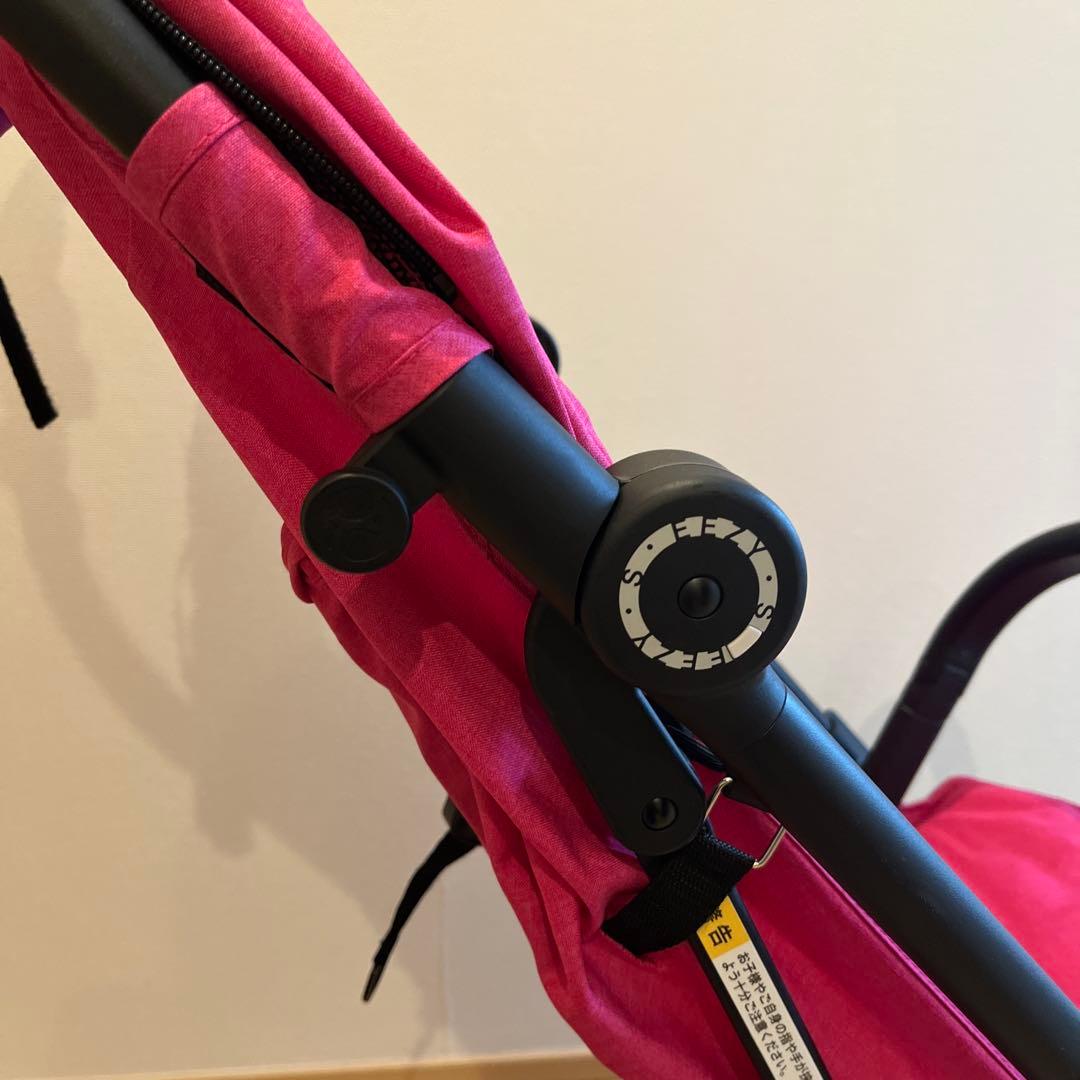 美品　cybex EEZY S パッションピンク ベビーカー　5点セット